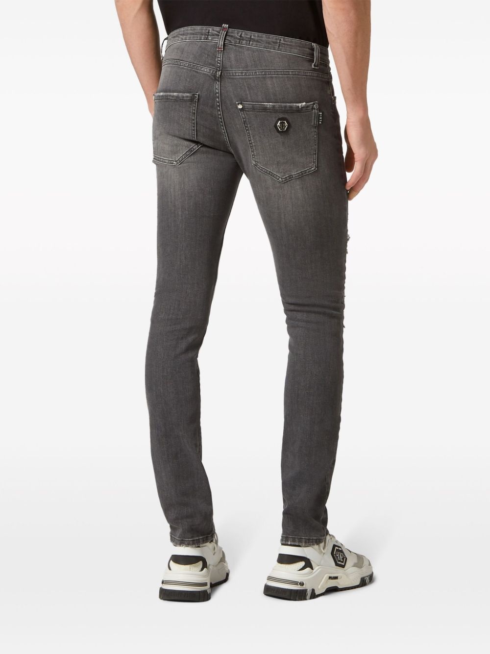 Rock Star mid-rise slim-fit jeans - 4