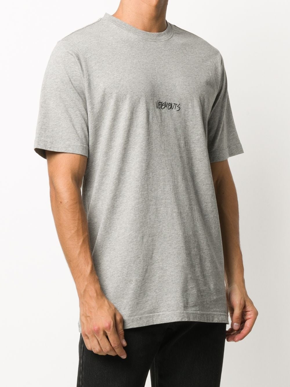 oversized logo T-shirt - 4