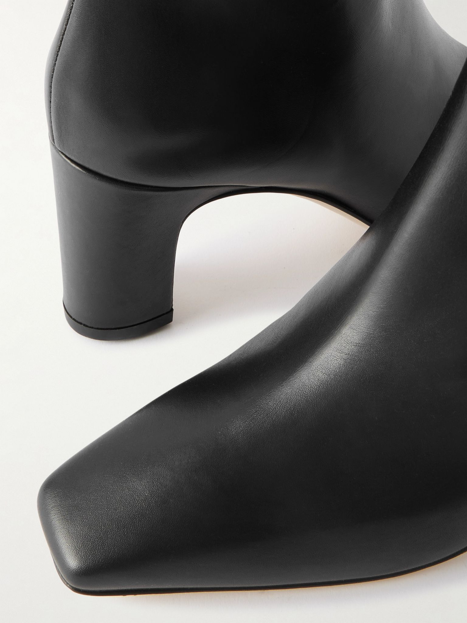 Ofaralo leather ankle boots Black - 4