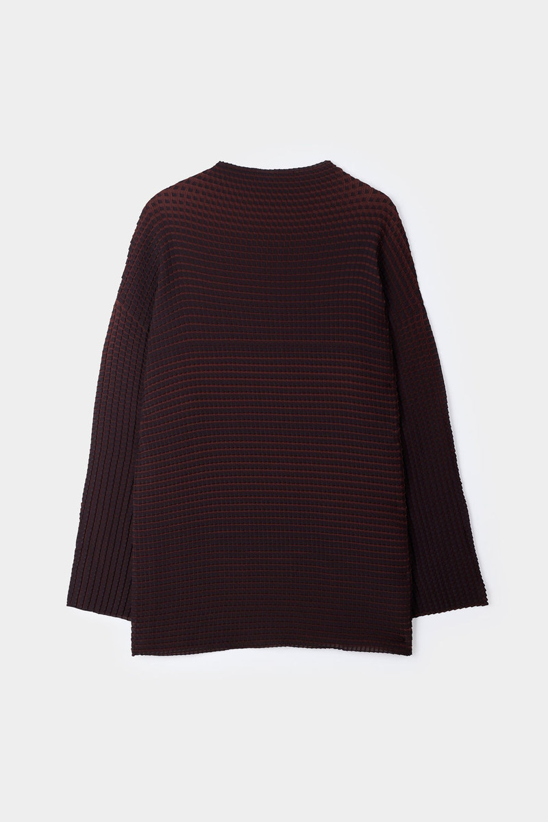 THERMO FRISE' LONGSLEEVE T-SHIRT / dark brown 1