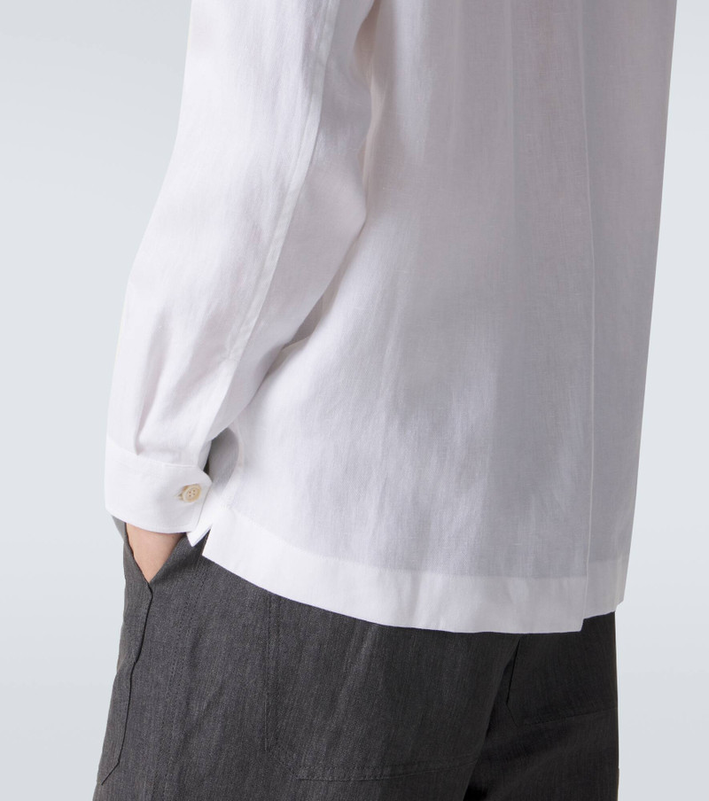 Hemp, linen, and cotton shirt 6