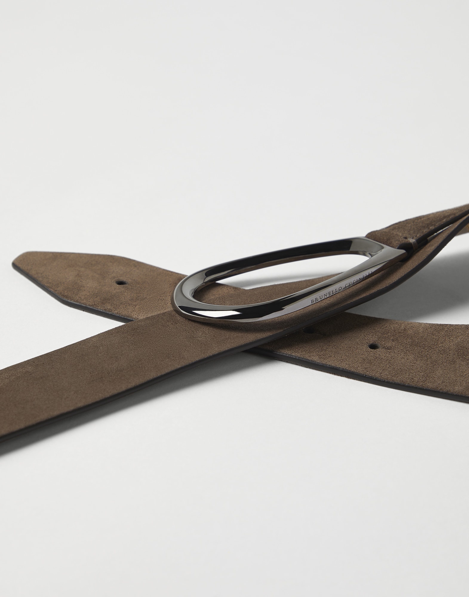 Calfskin suede belt - 2