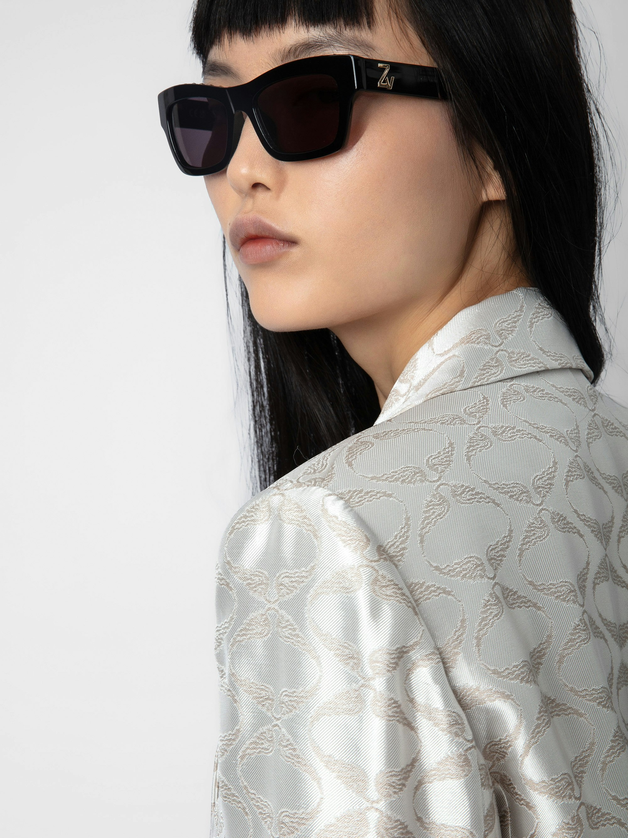Vicka Wings Jacquard Blazer - 6