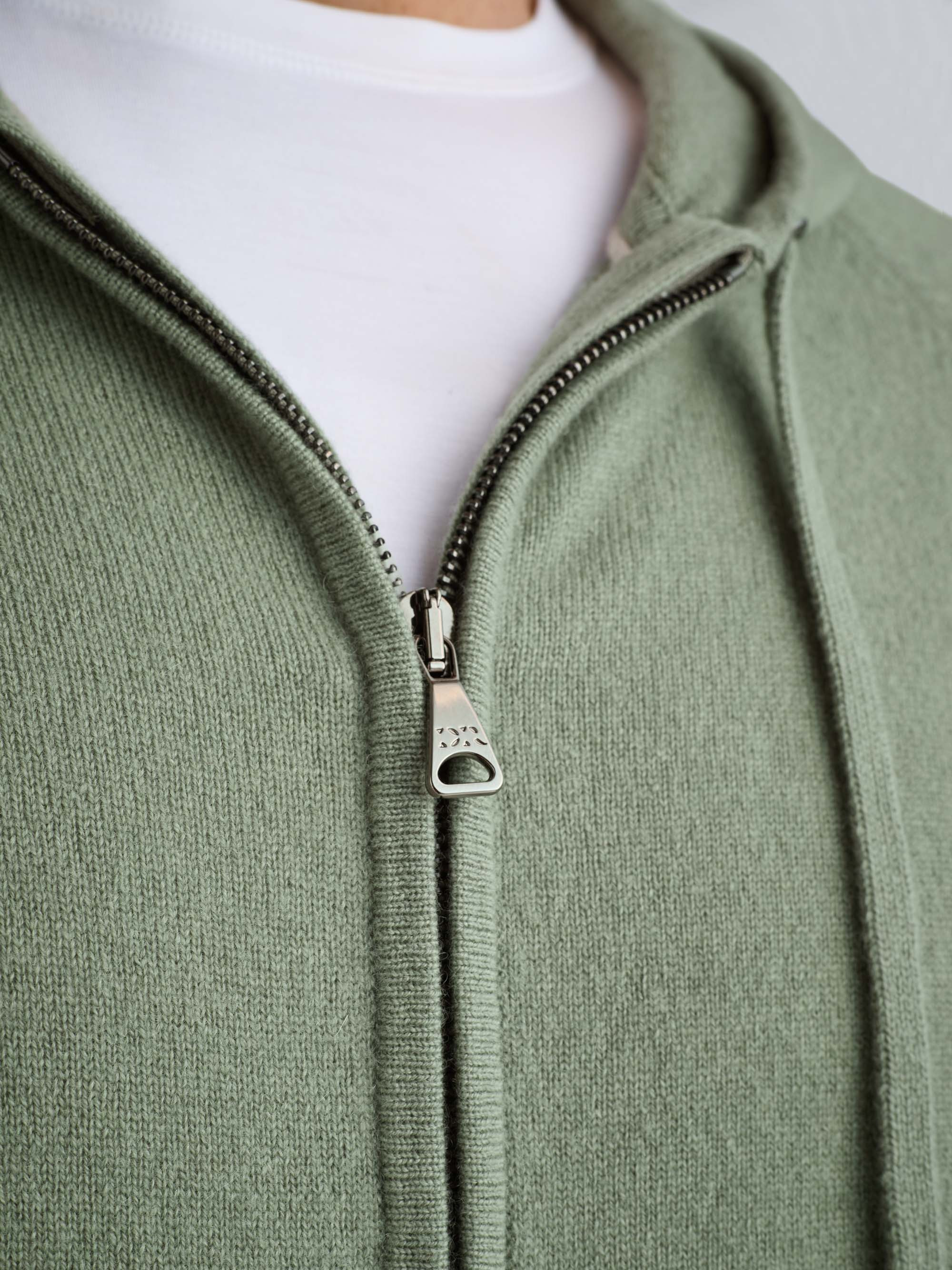 Men's Hoodie Finley Cashmere Sage Green - 5