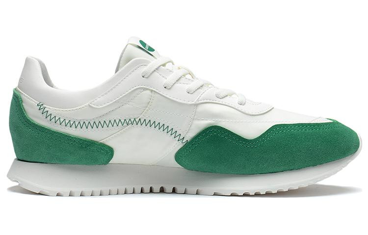 (WMNS) Li-Ning ChengFeng Sneakers 'White Green' AGCT174-3 - 2