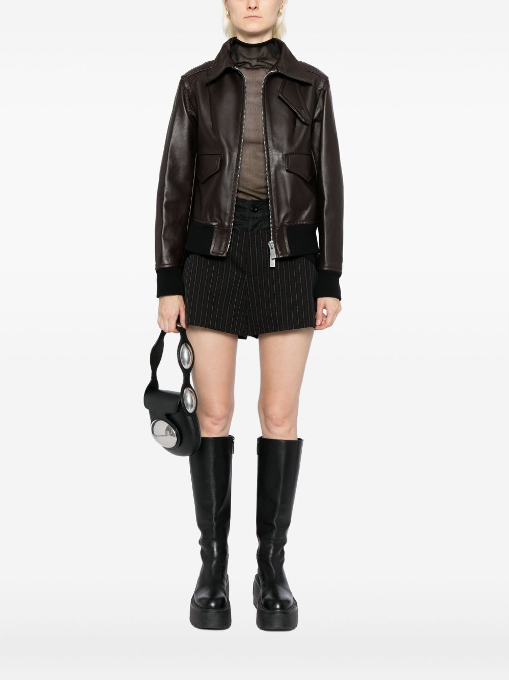 2 in 1 leather jacket - 6