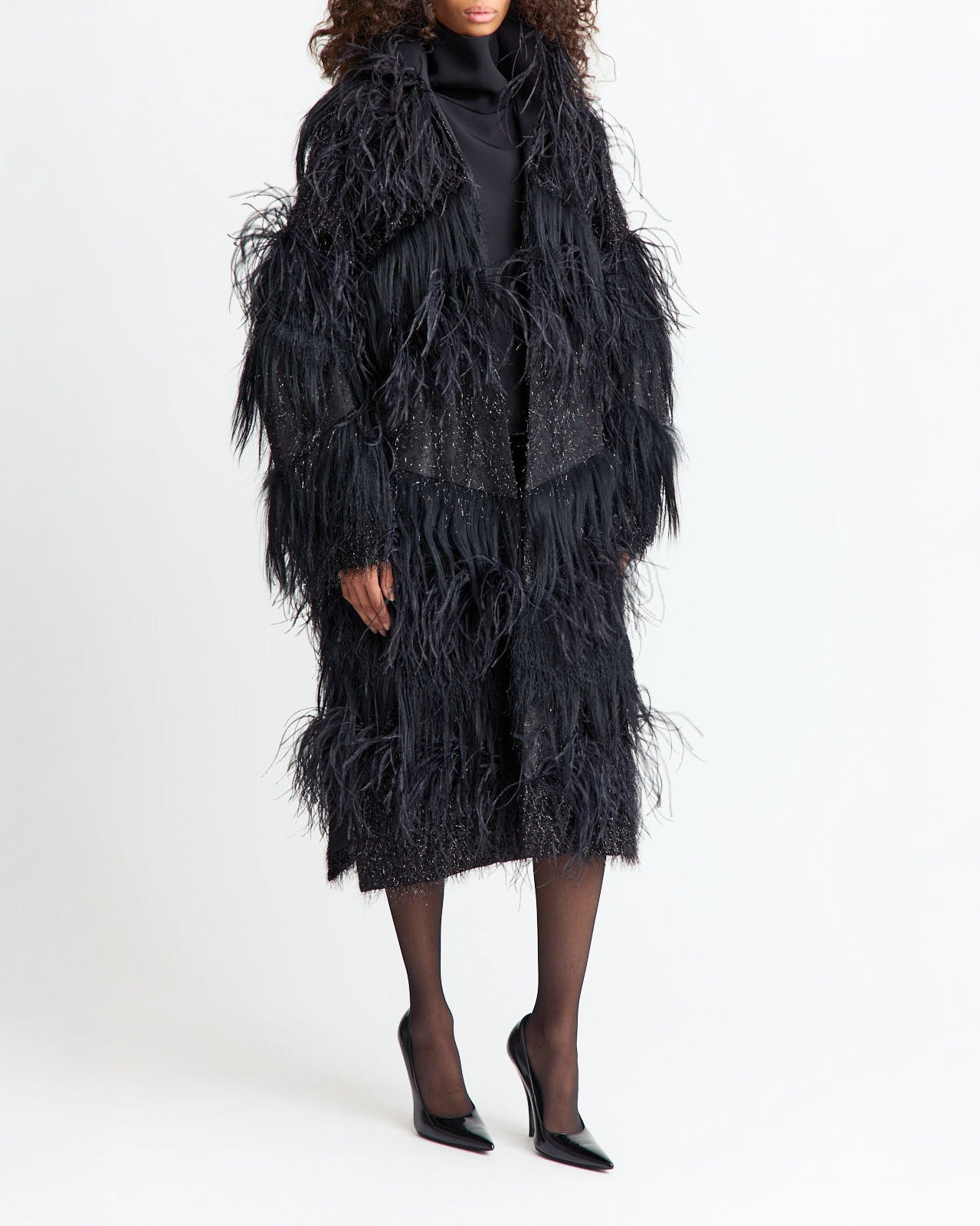 AZRA COAT IN TEXTURE - 2