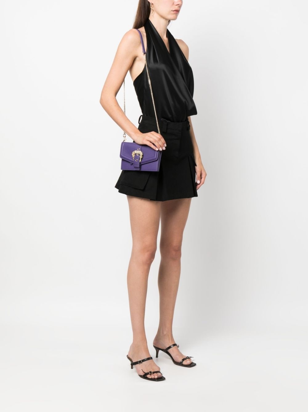 Couture1 logo-buckle clutch bag - 2