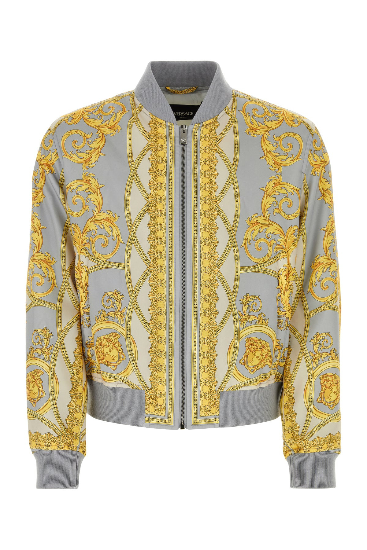 Printed polyester bomber jacket - 1