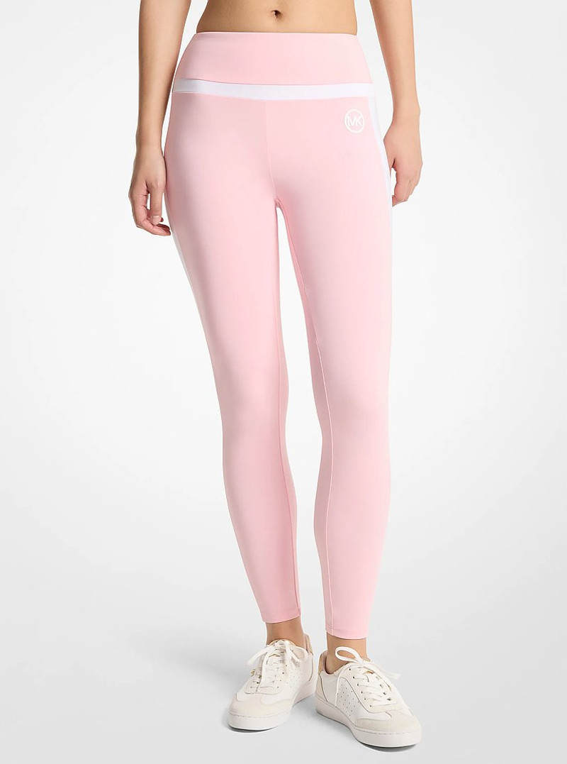 Stretch Knit High-Waisted Leggings 1