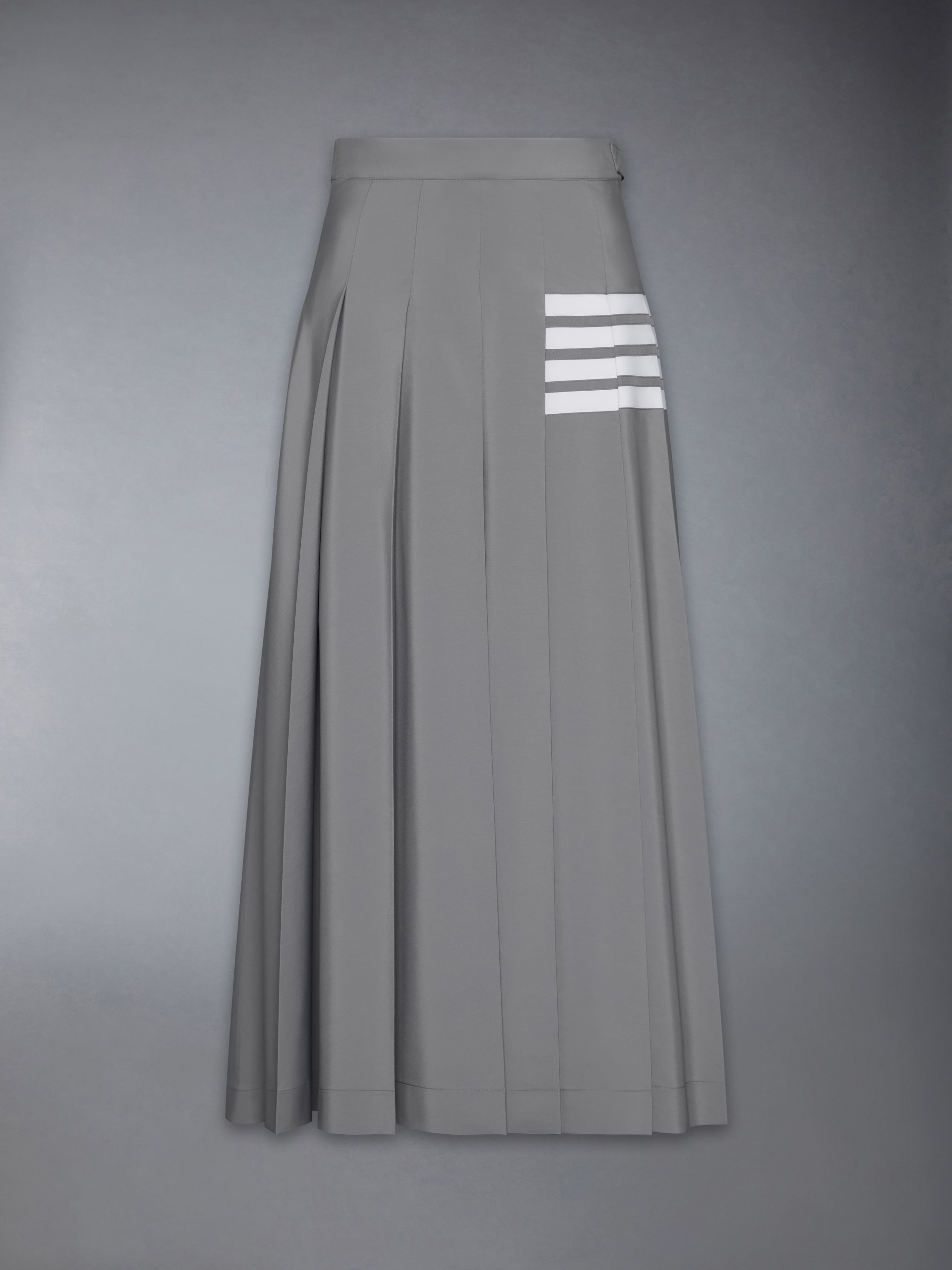 RIPSTOP 4-BAR PLEATED SKIRT - 7