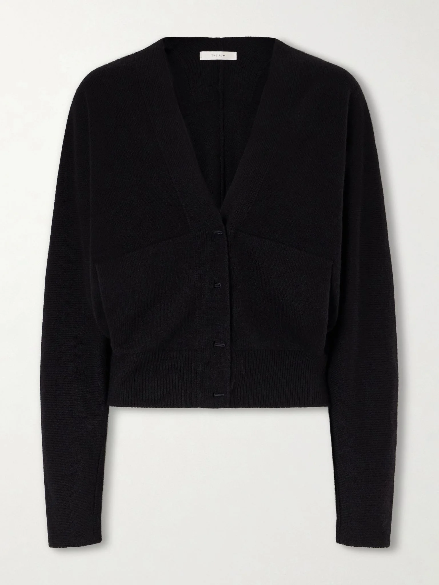 Navona cashmere cardigan Black - 1