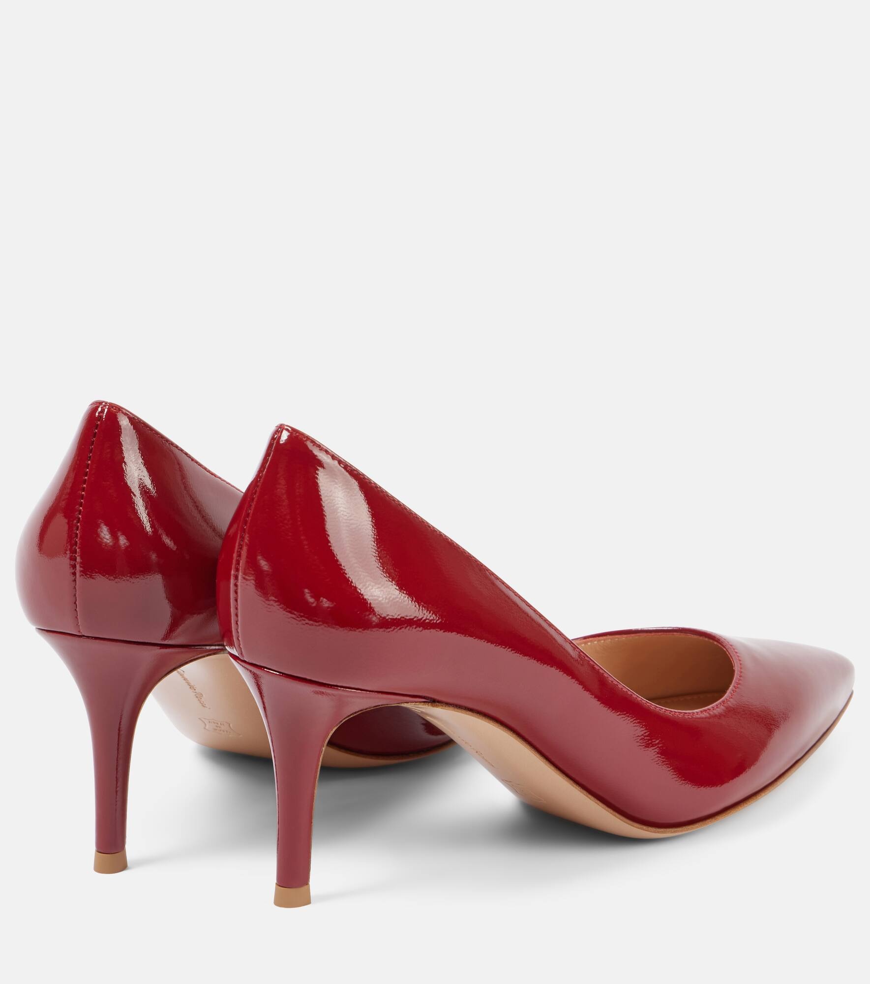 Gianvito 70 patent leather pumps - 3