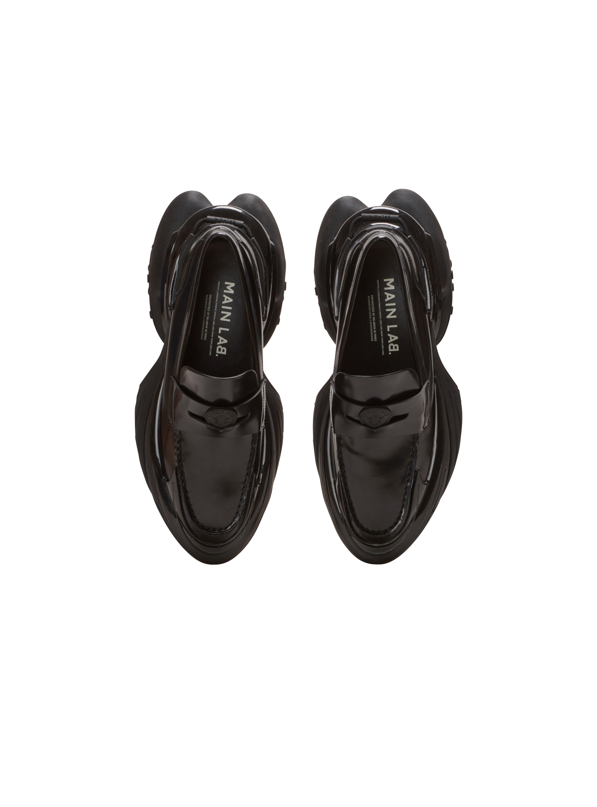 Main Lab Unicorn glazed leather loafers - 3