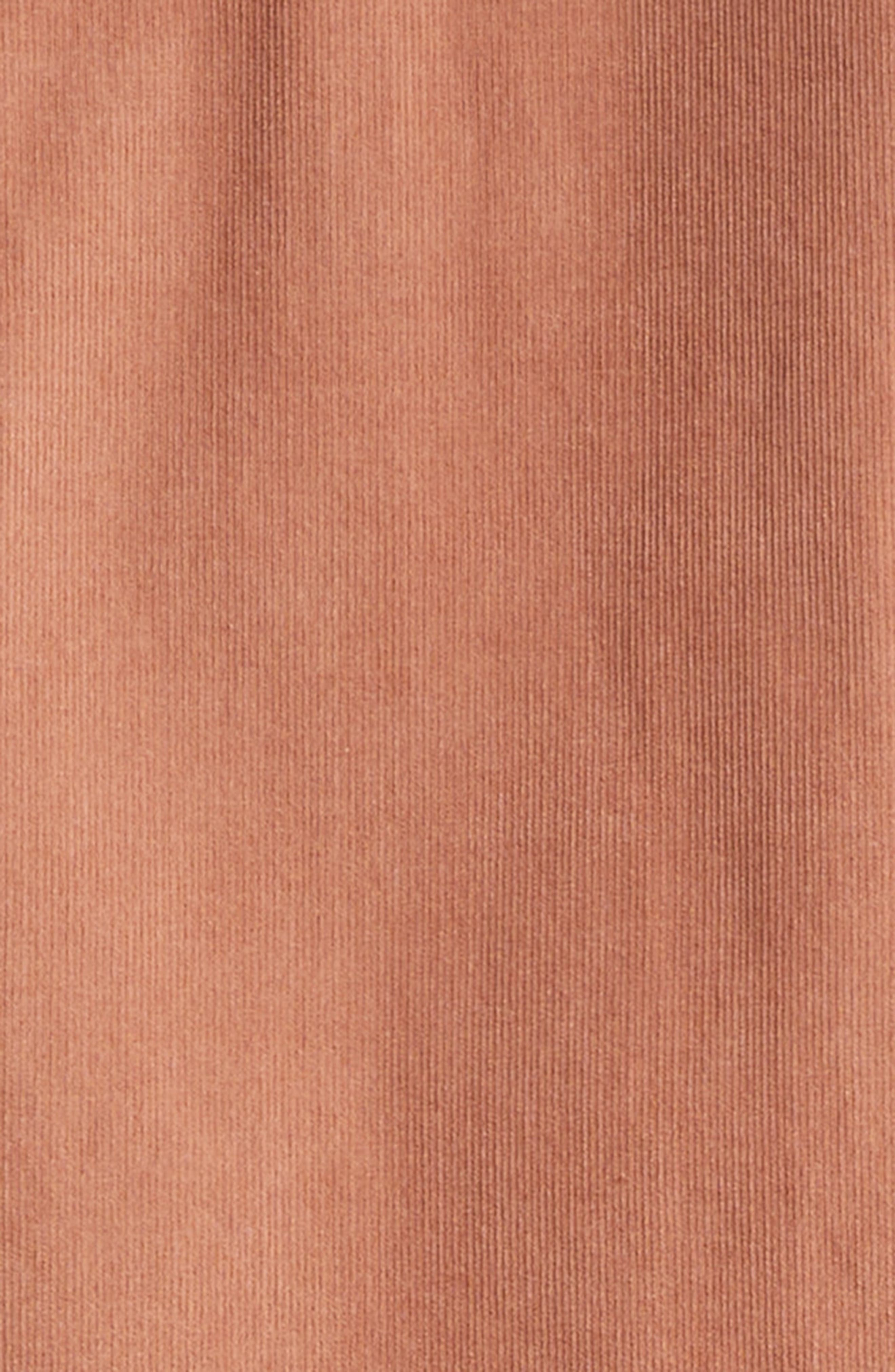 Drake's Cotton Needlecord Western Shirt in 990 Washed Pink at Nordstrom - 6
