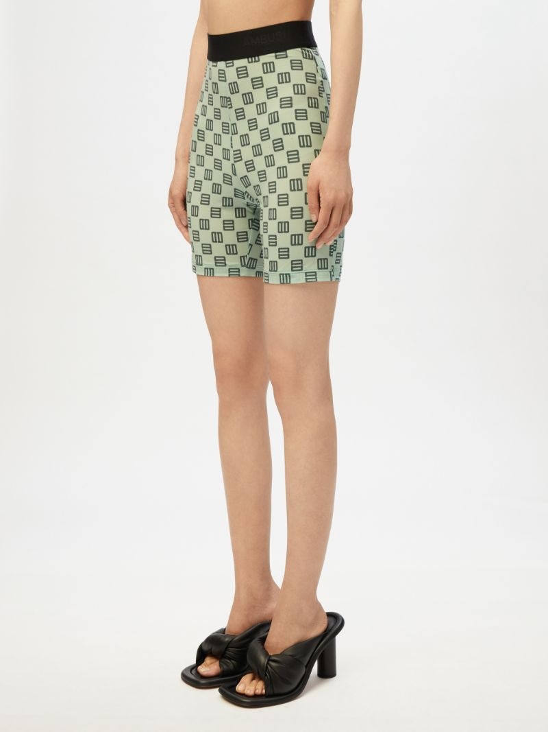 MONOGRAM SHORT LEGGINGS - 4