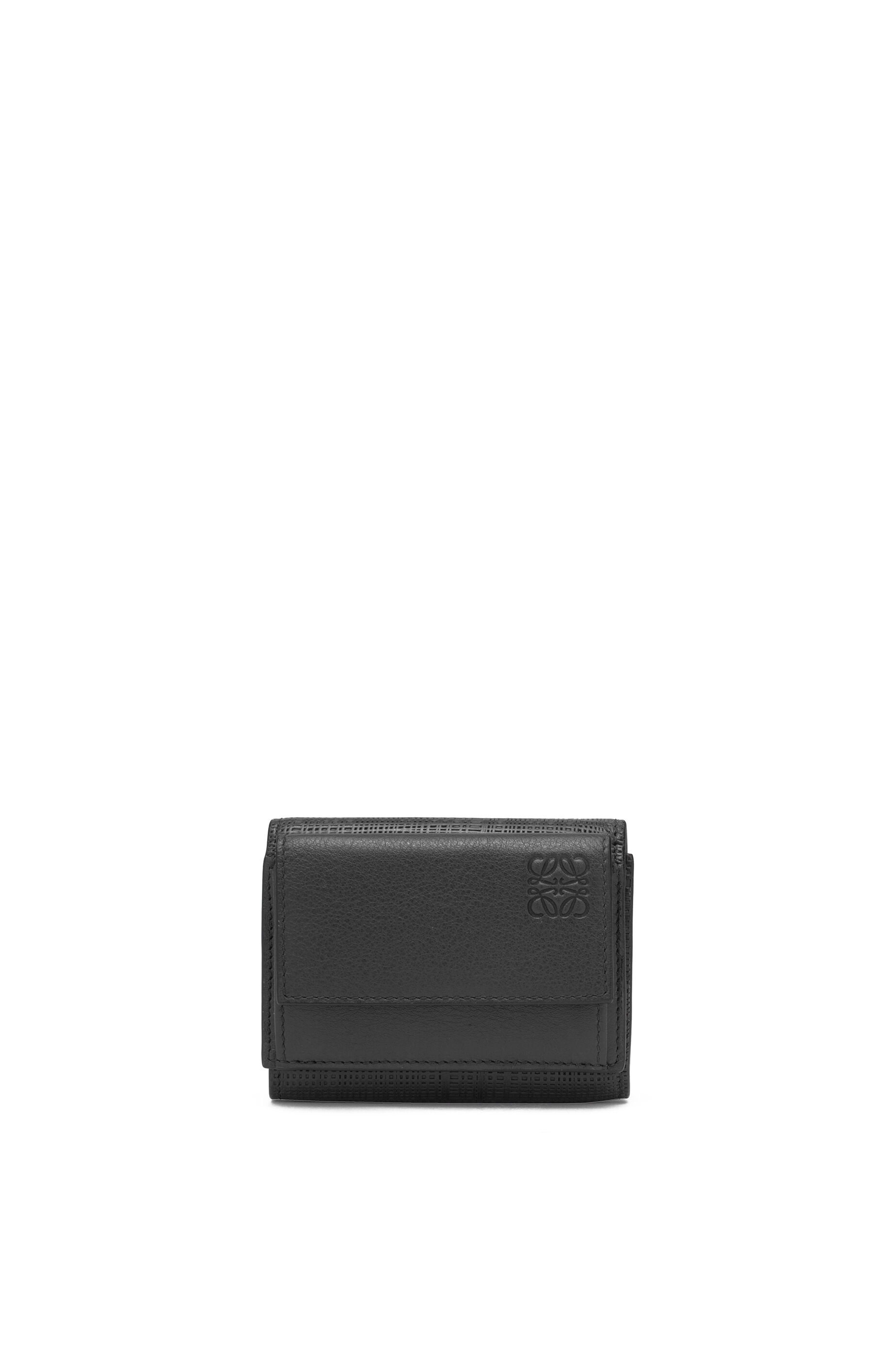 Trifold wallet in calfskin - 1