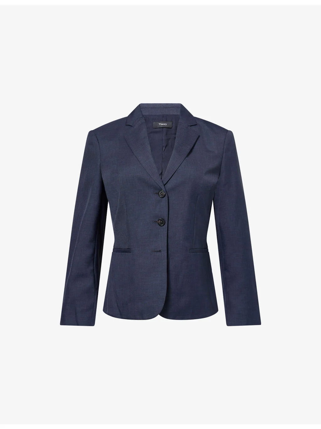 Single-Breasted Woven Blazer - 1