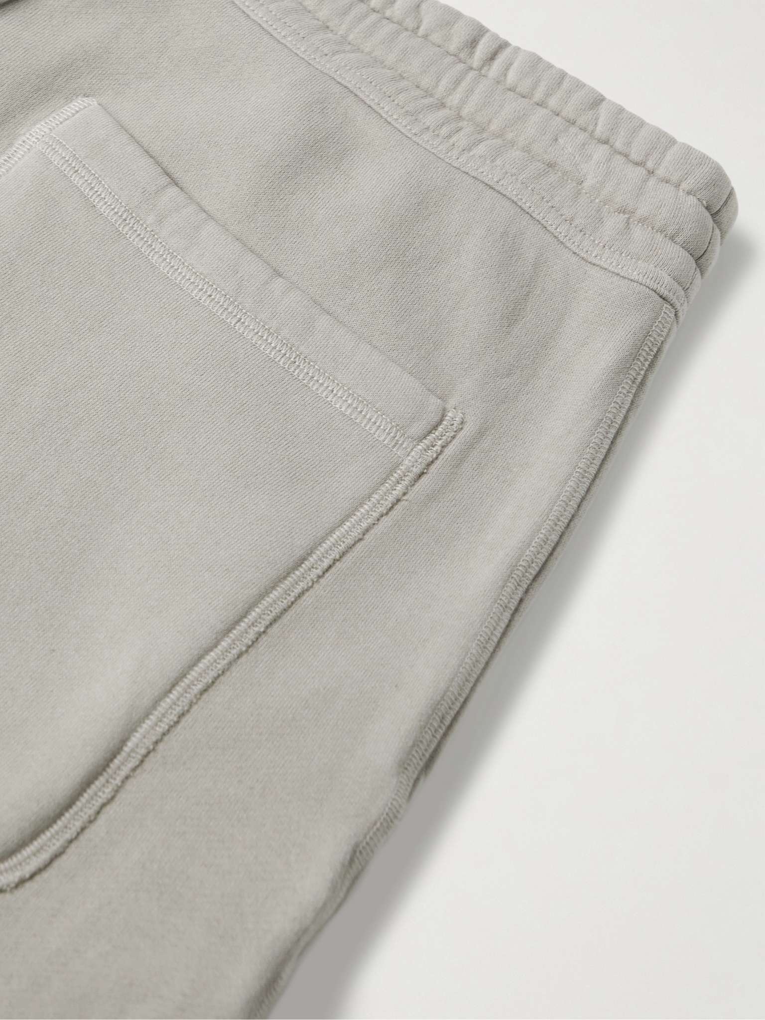 Tapered Garment-Dyed Cotton-Jersey Sweatpants - 8