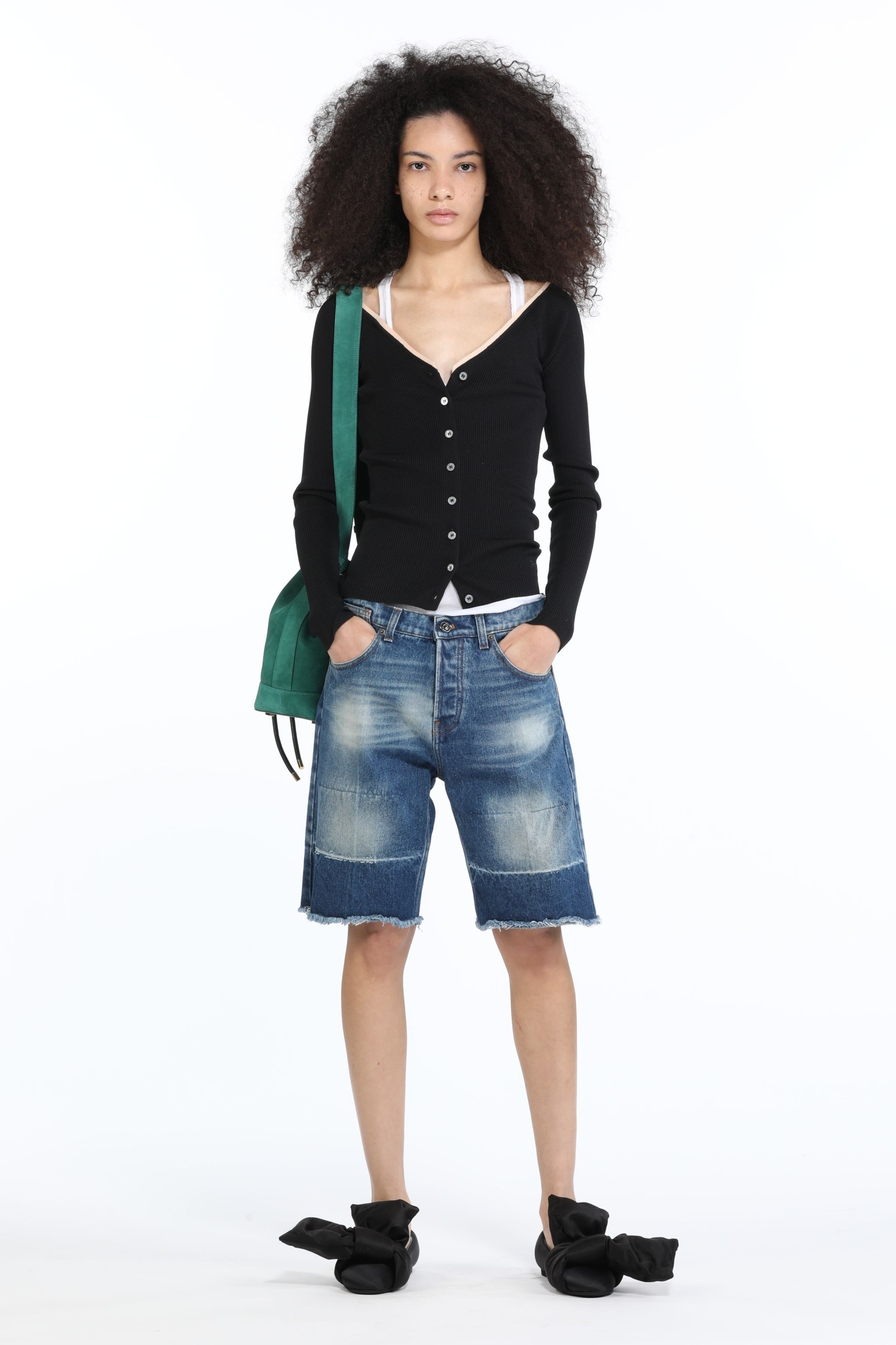 RIBBED-KNIT CARDIGAN - 4