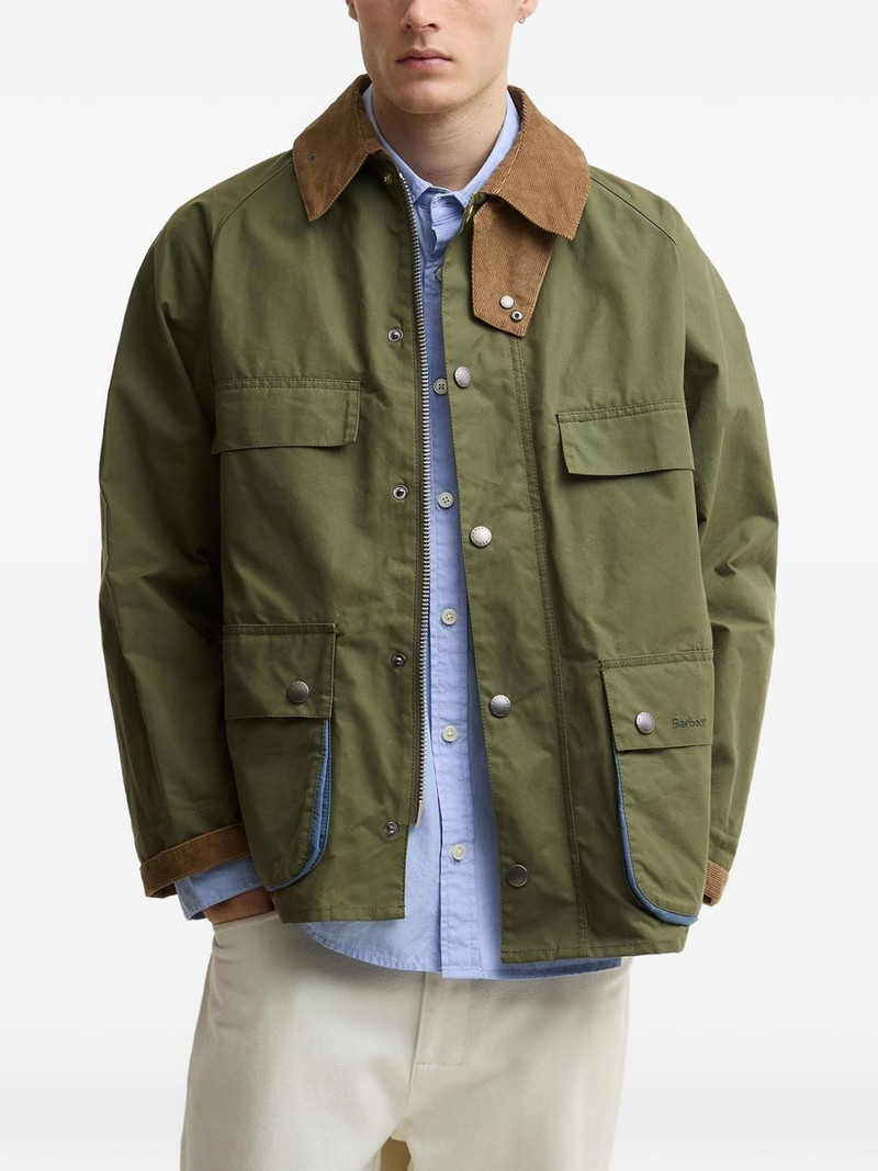 Barbour x Paul Smith Sugarlump Bedale jacket outlook