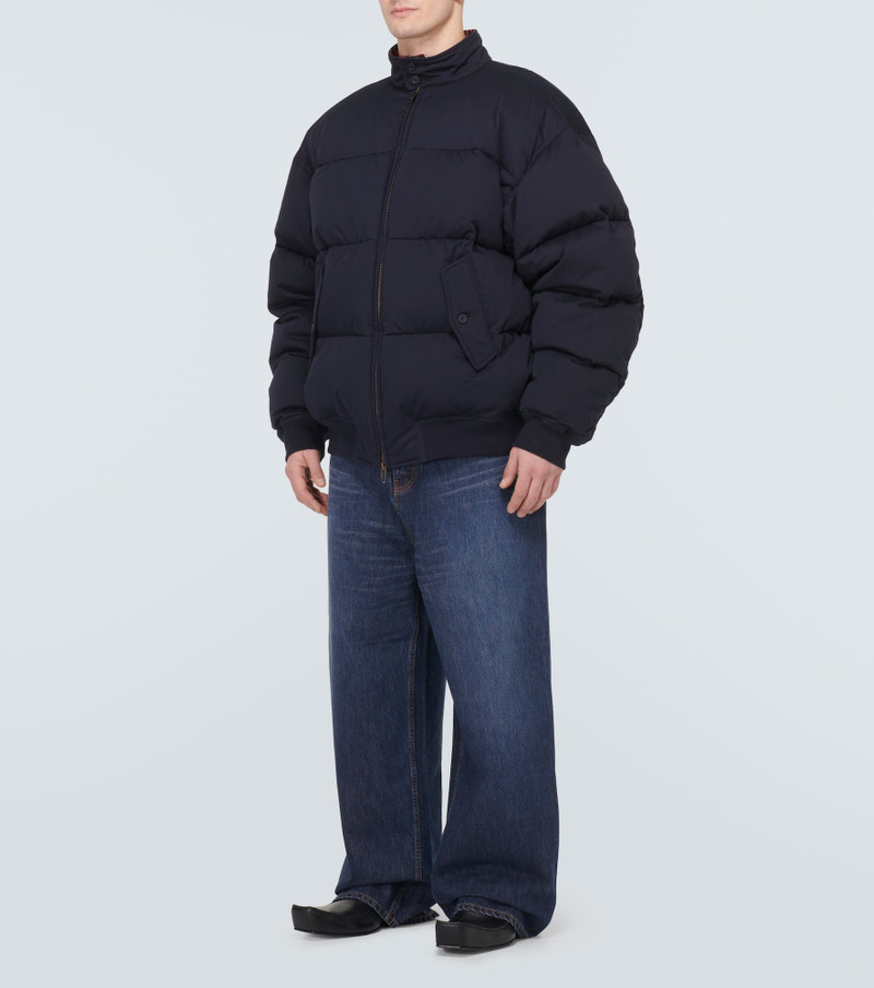 BALENCIAGA Mid-rise wide-leg jeans outlook