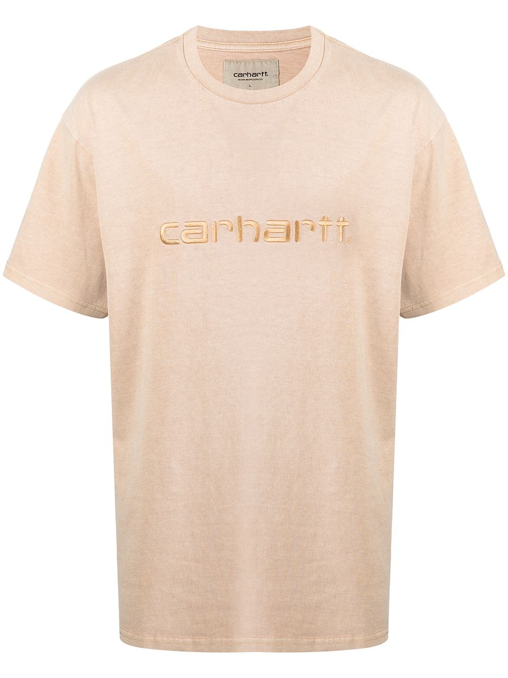 embroidered-logo T-shirt - 1