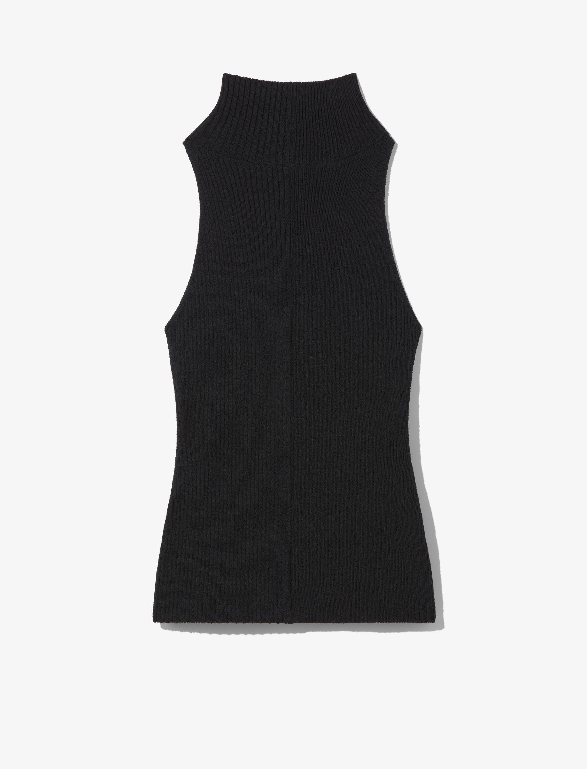 Cotton Rib Sleeveless Tank - 1