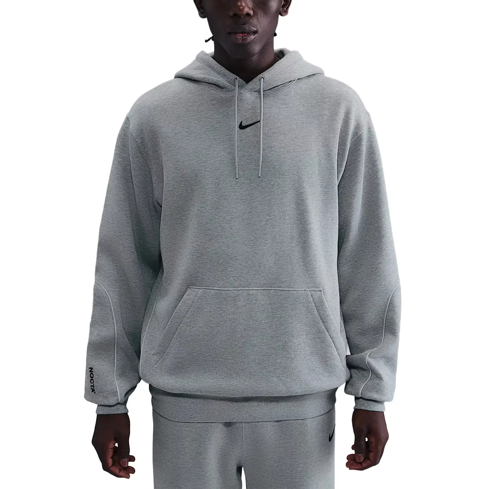 Fleece CS Hoodie "Dark Grey Heather" - 1