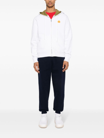 Moncler zip-up cotton hoodie outlook