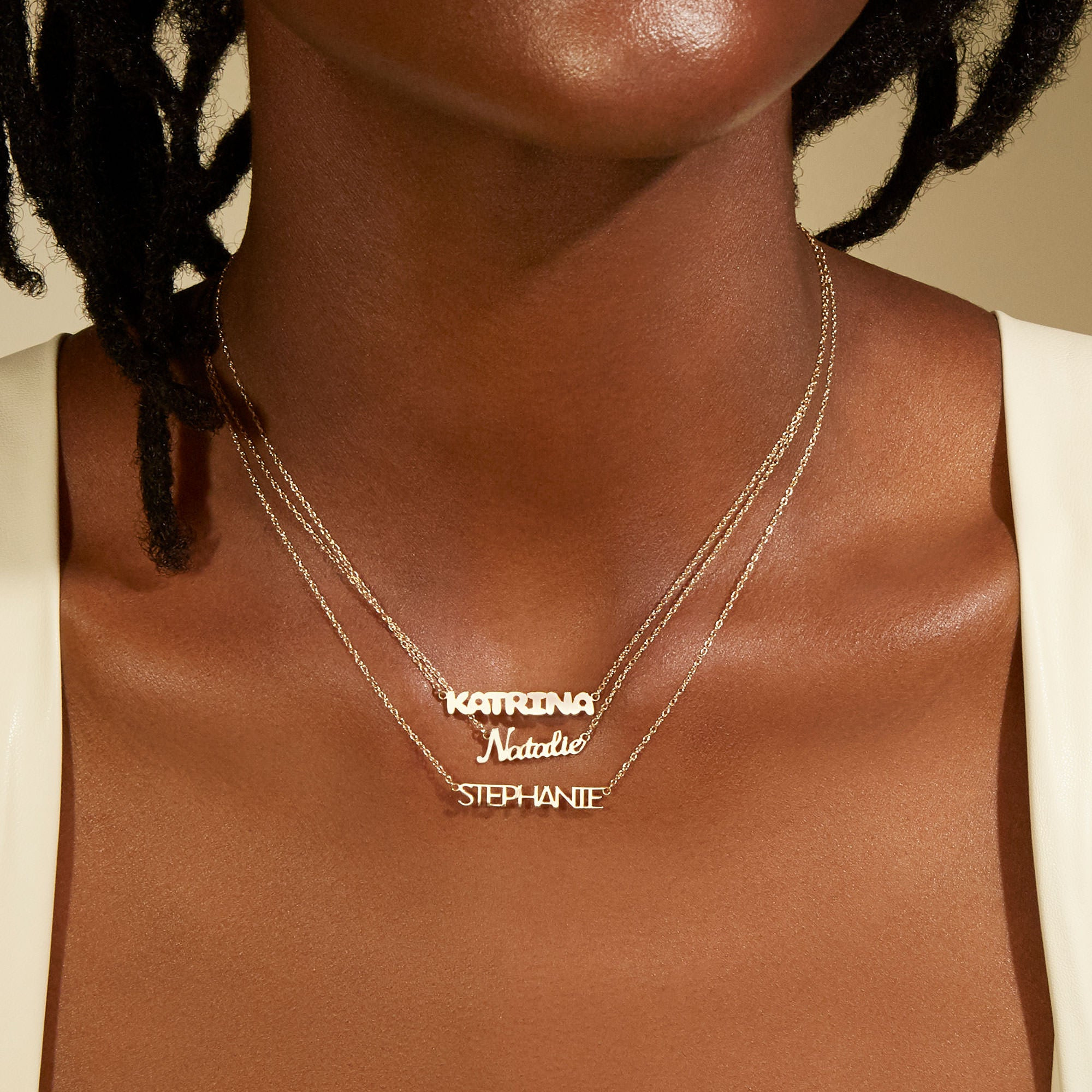 Say My Name Script Necklace - 5