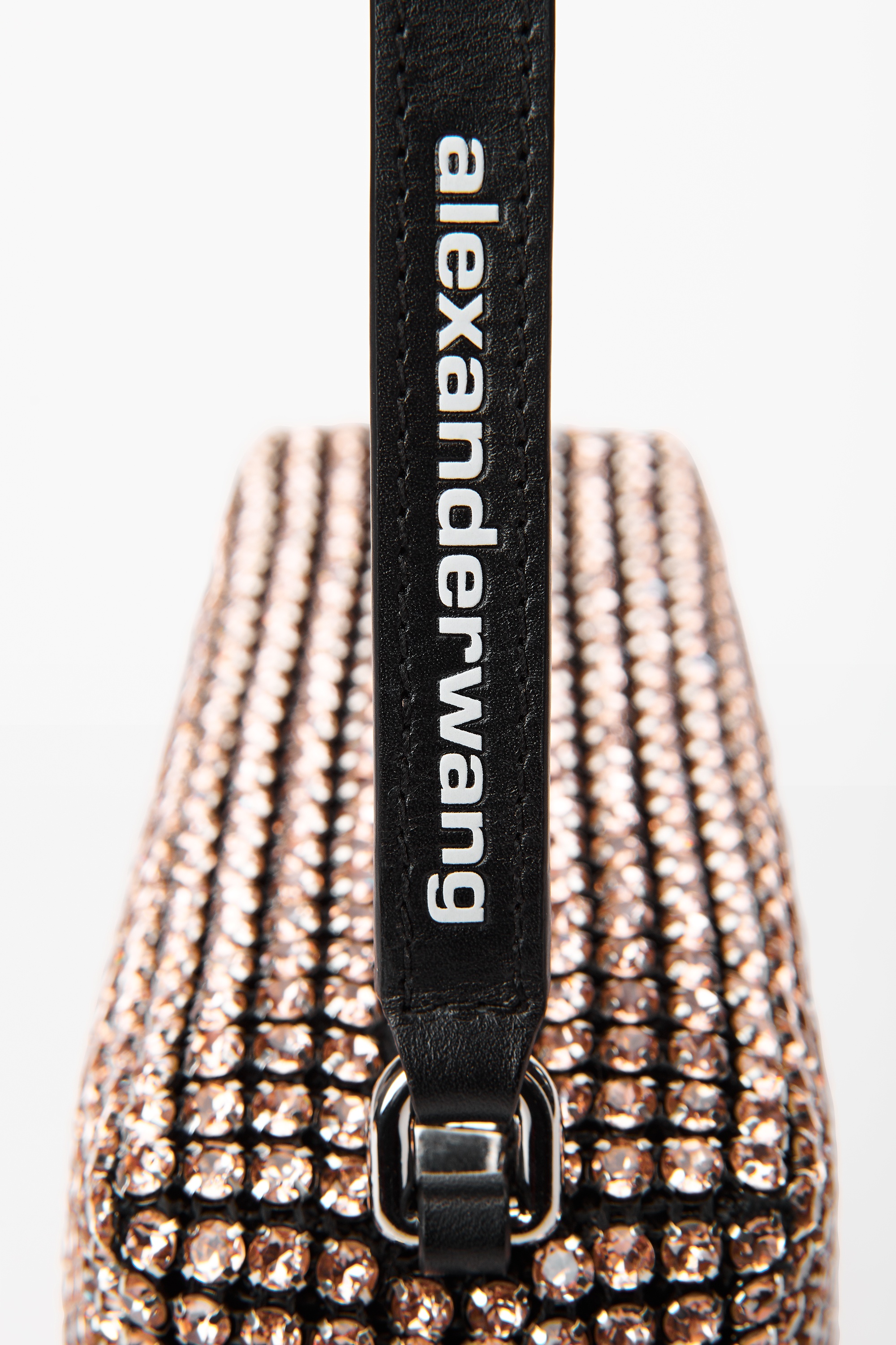 HEIRESS MEDIUM POUCH IN CRYSTAL MESH - 2