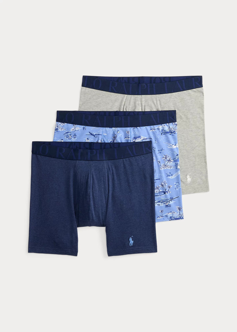 Stretch Cotton Boxer Brief 3-Pack 1