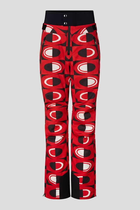 Maren Ski pants in Red/Black - 1