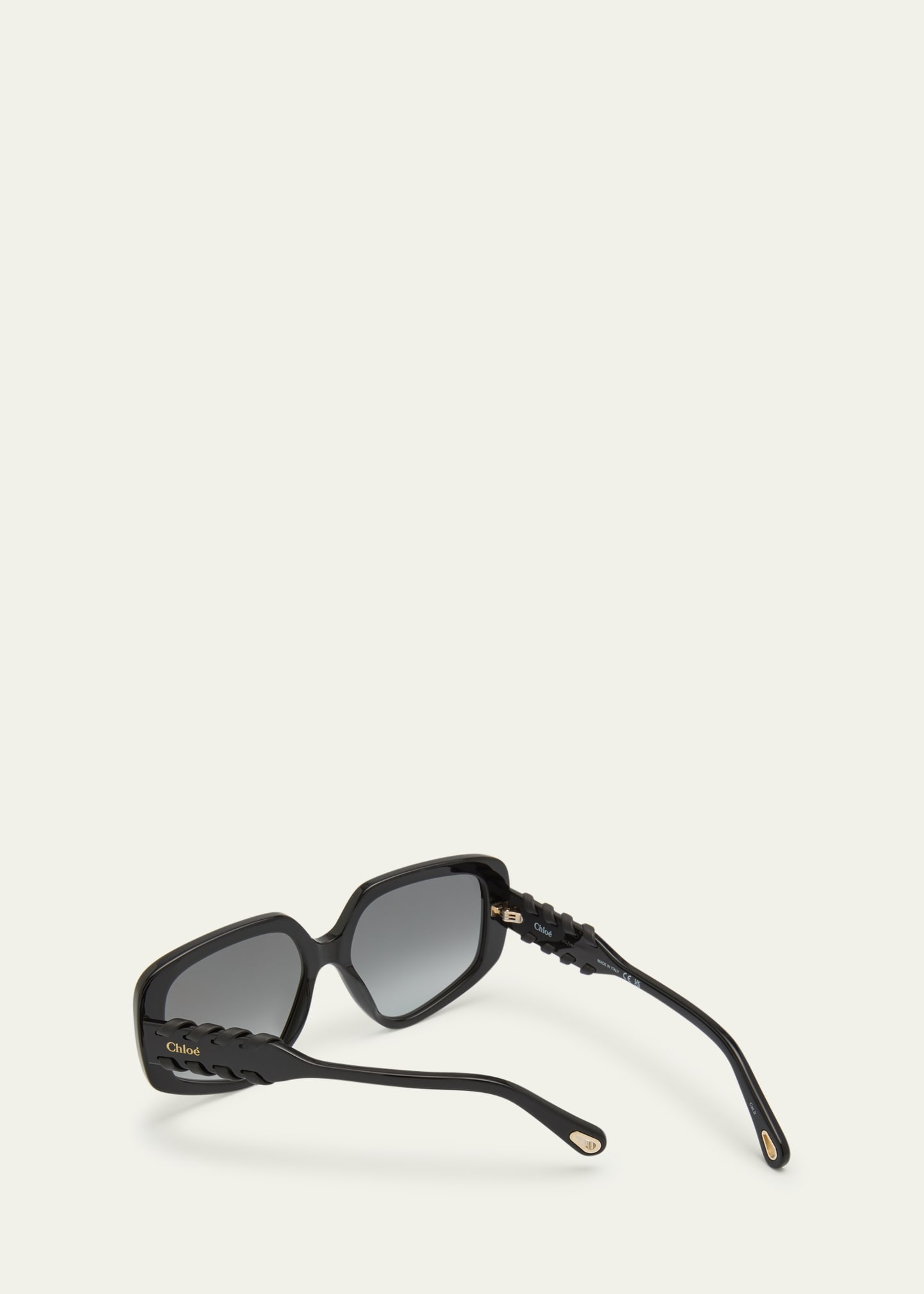 Acetate Rectangle Sunglasses - 2