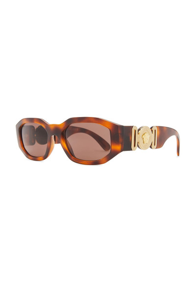 VERSACE Biggie Oval Sunglasses outlook