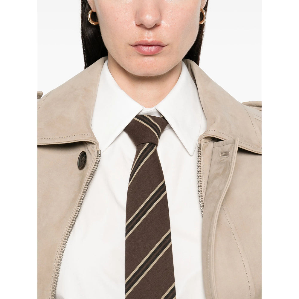 Saint Laurent White Tops - Shirts Women - 5