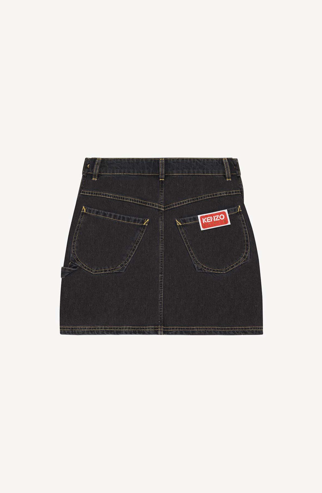 'BOKE FLOWER' denim miniskirt - 6