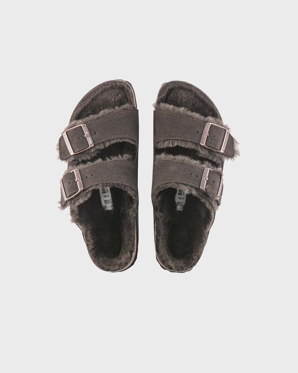 Sandals Arizona Shearling Mocca - 3