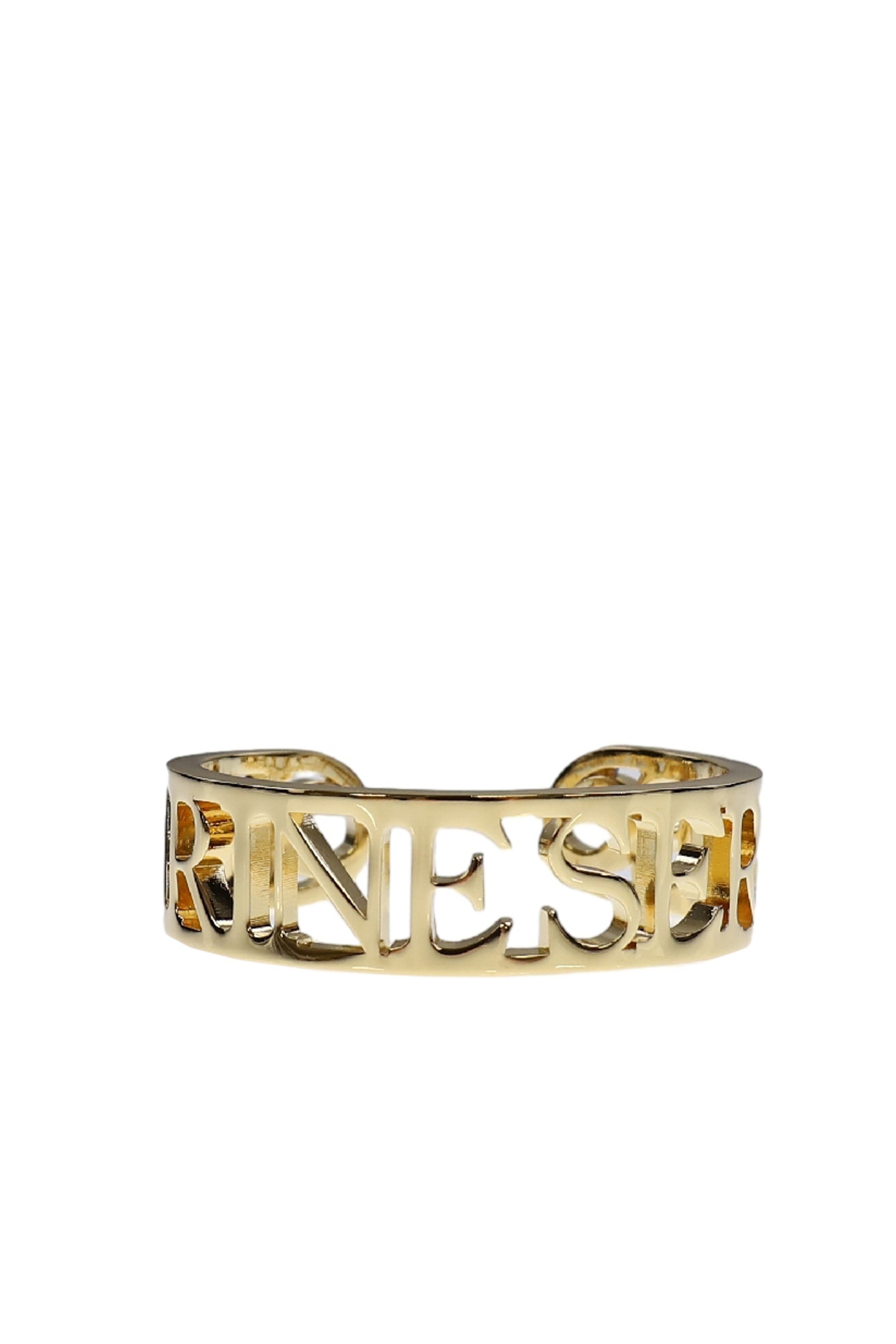 Marine Serre MARINE SERRE INSERT BANGLE BRACELET / MT50 GOLD  