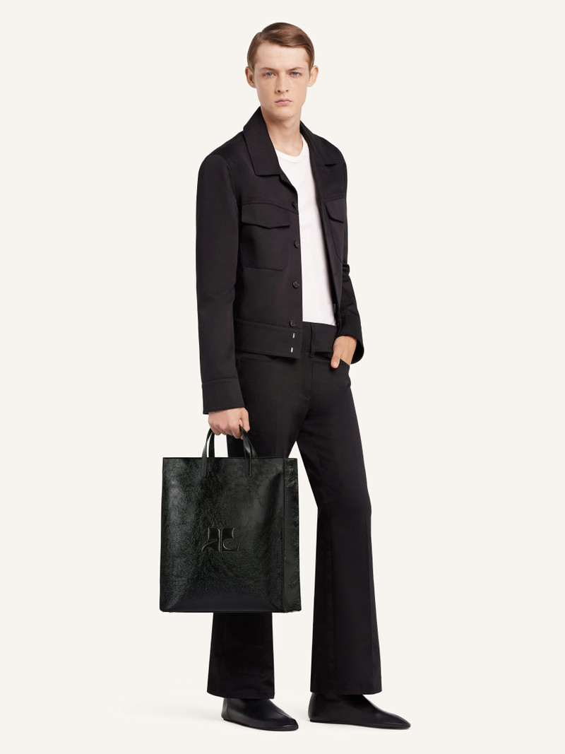 courrèges AC NAPLACK LEATHER TOTE BAG outlook