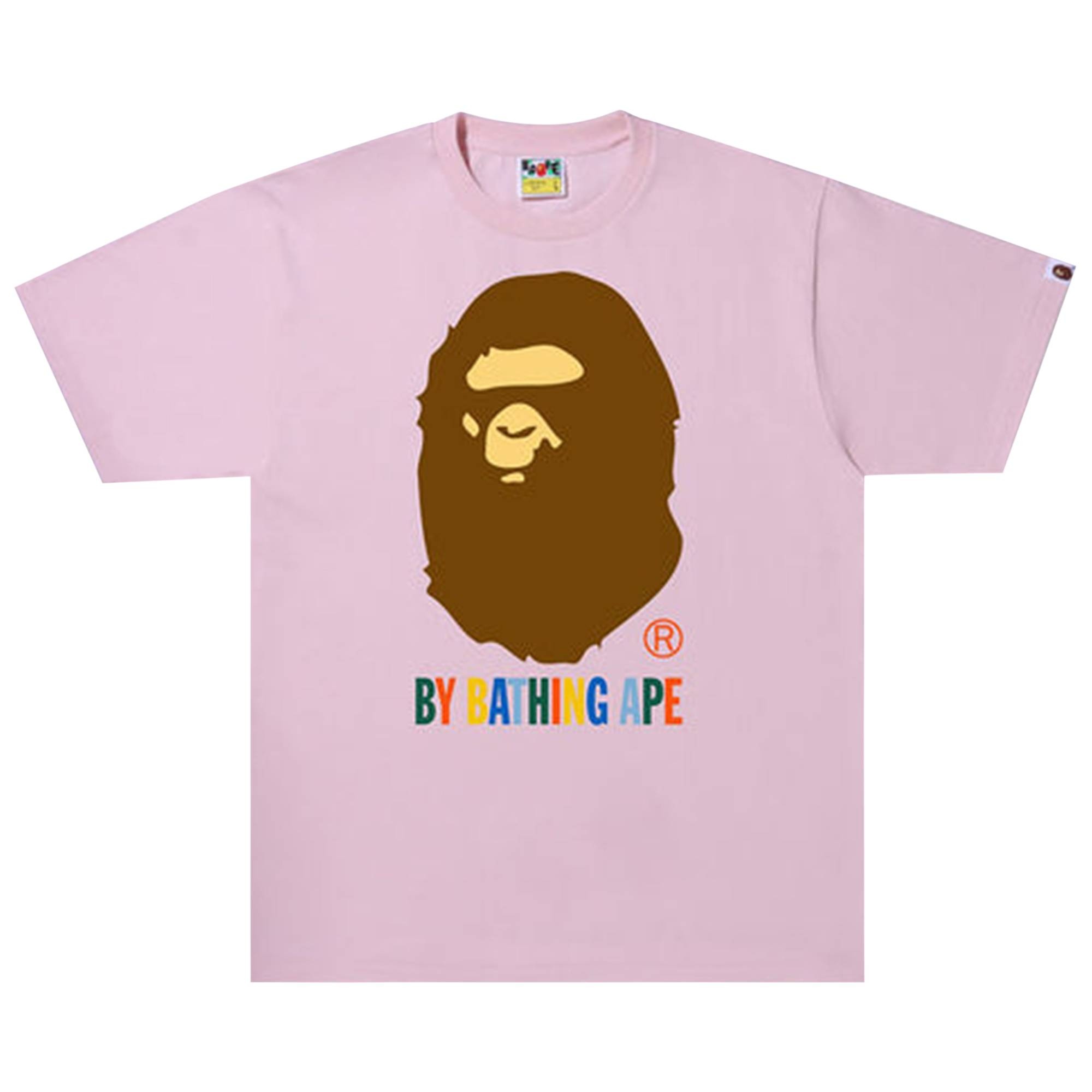 BAPE Colors By Bathing Ape Tee 'Pink' - 1