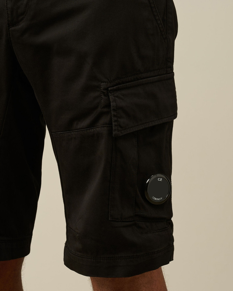 Stretch Sateen Cargo Shorts 4