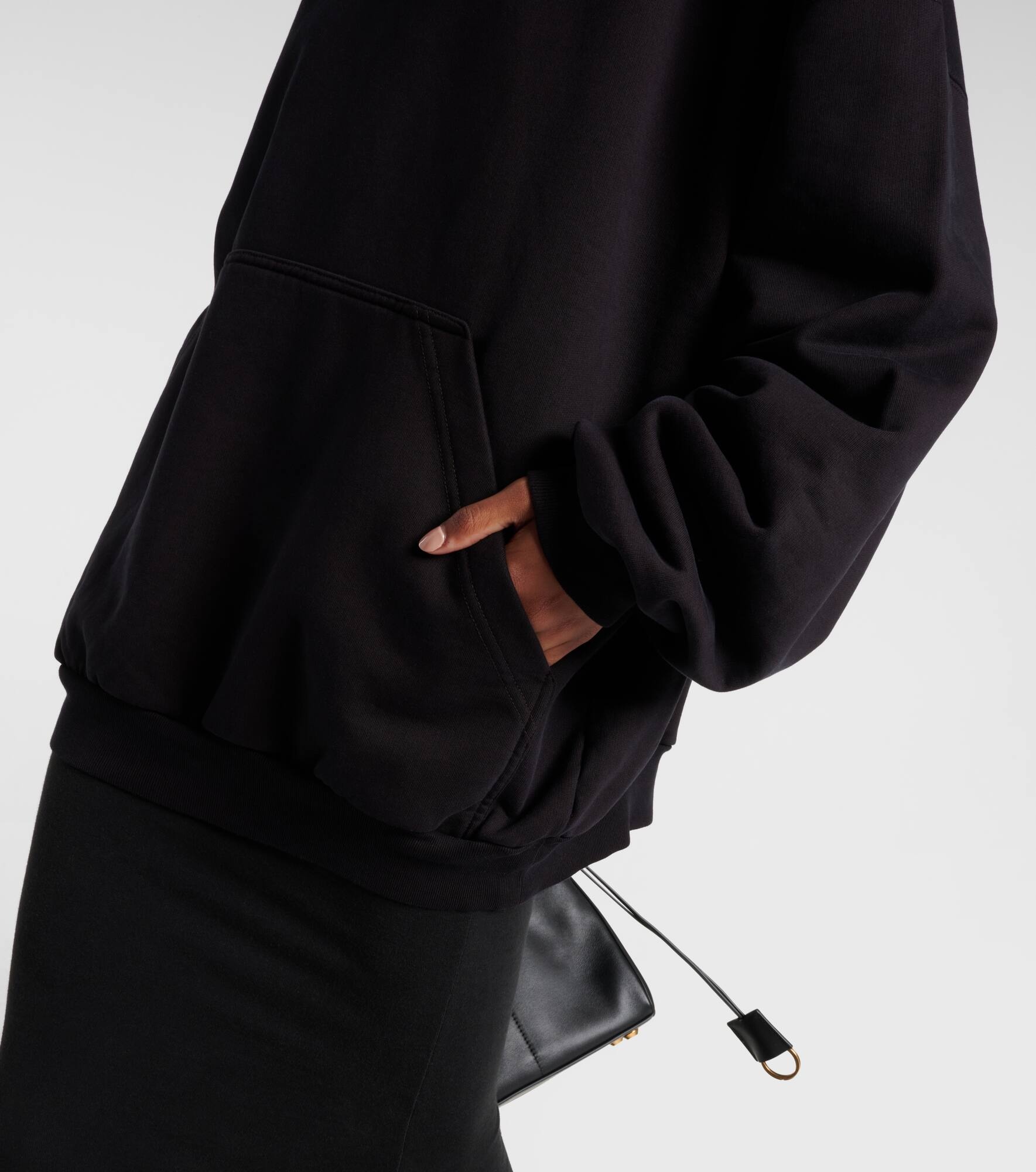 Beverly Hills oversized cotton hoodie - 5