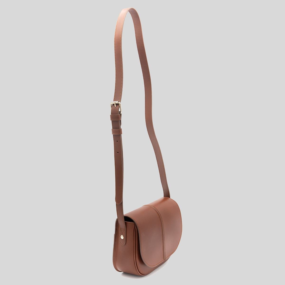 A.P.C. NOISETTE LEATHER BETTY BAG - 2