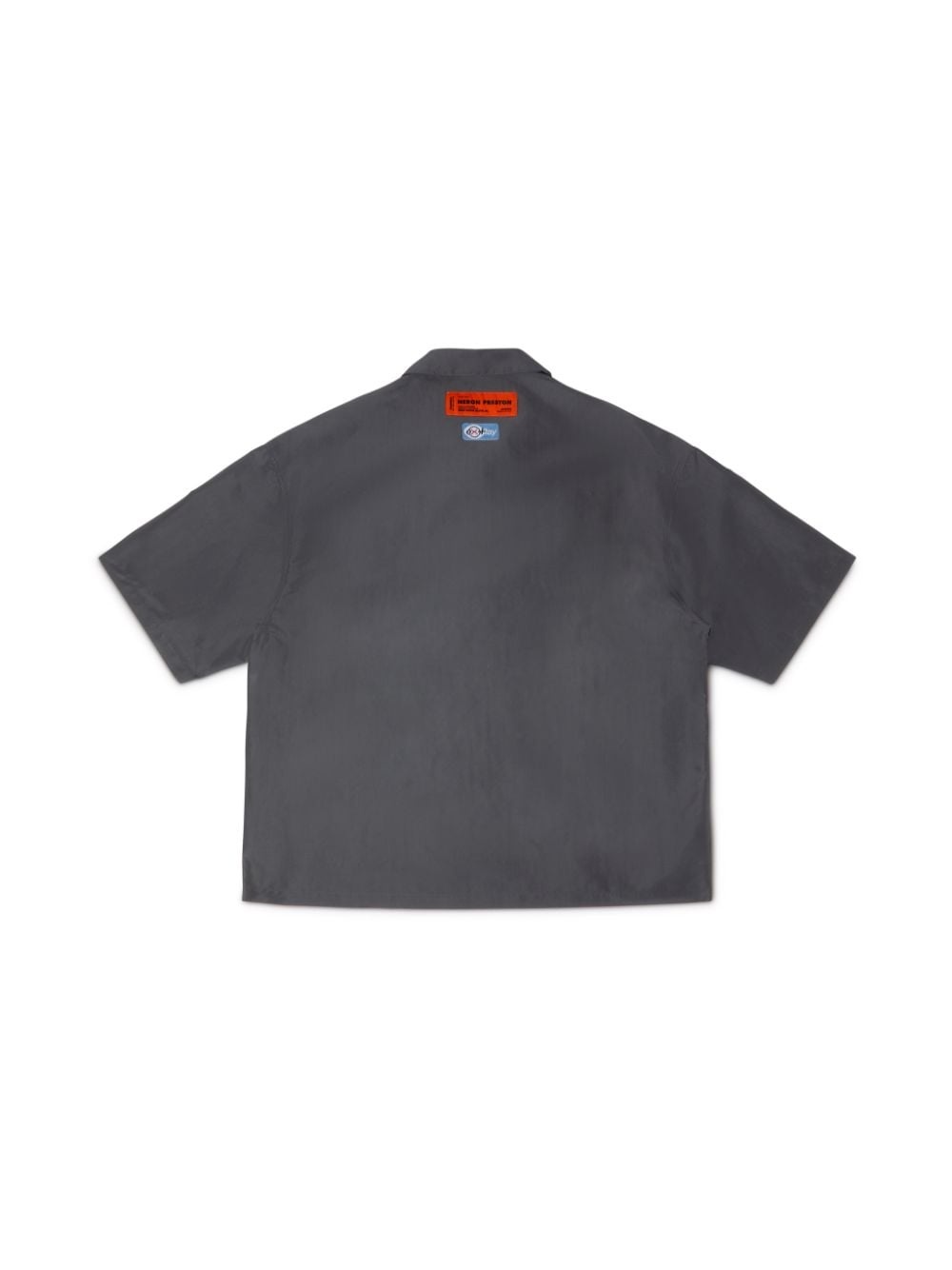 Ex-Ray Nylon Zip Ss Shirt - 6