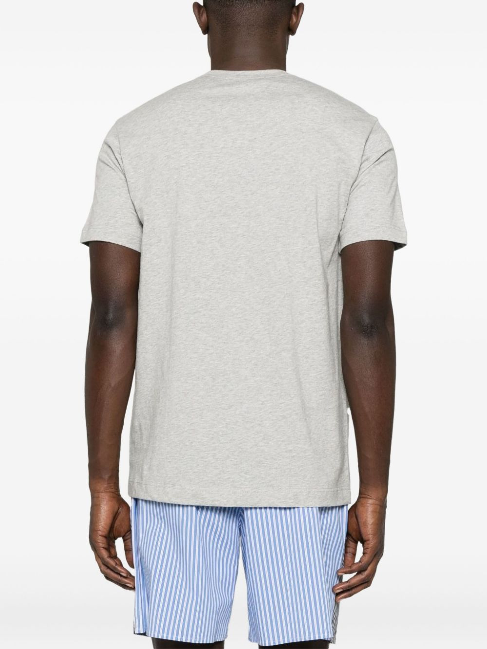 logo-print cotton T-shirt - 3
