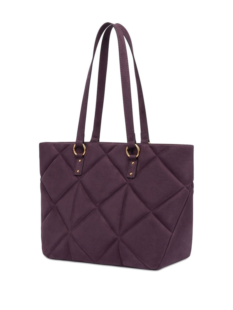 Moschino quilted logo tote bag outlook