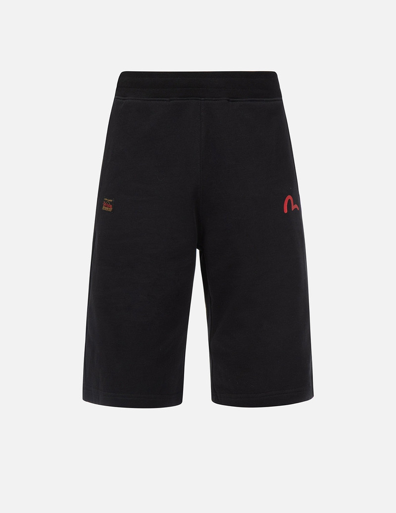 GODHEAD PRINT SWEAT SHORTS 1