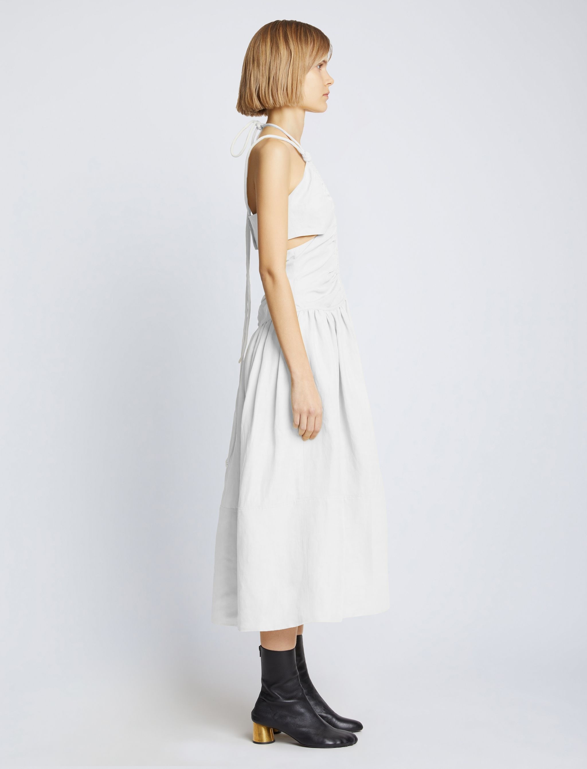 Viscose Linen Dress - 3